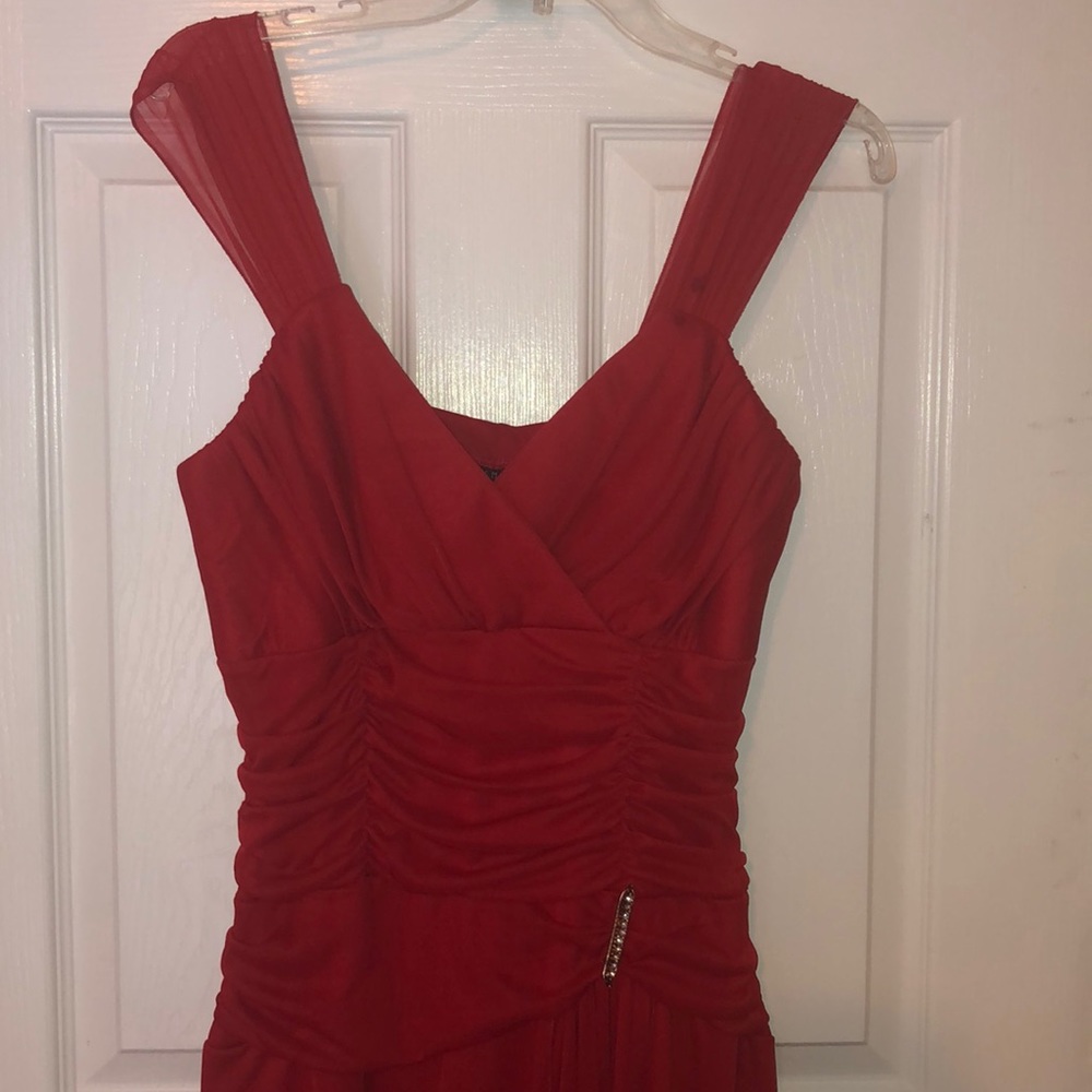 Red dress
